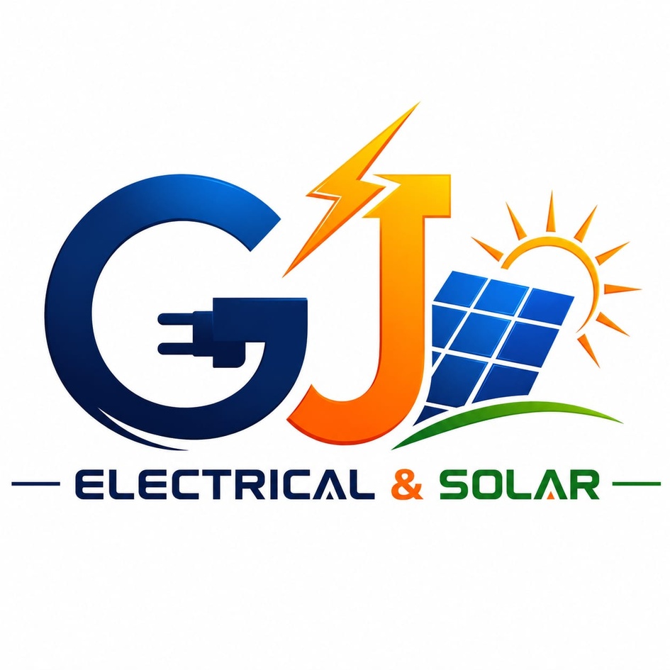 GJ ELECTRICAL & SOLAR trademark artwork