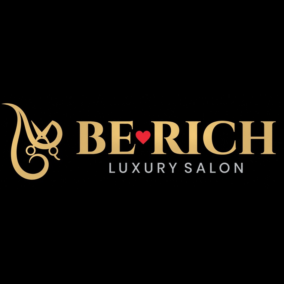 BE RICH LUXURY SALON trademark artwork