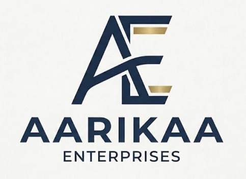 AARIKAA ENTERPRISES with Device of AE trademark artwork