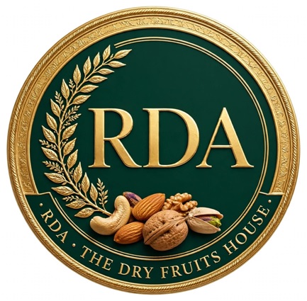 RDA with tagline The Dry Fruits House trademark artwork