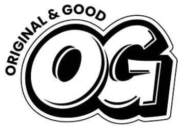 ORIGINAL & GOOD OG (DEVICE) trademark artwork
