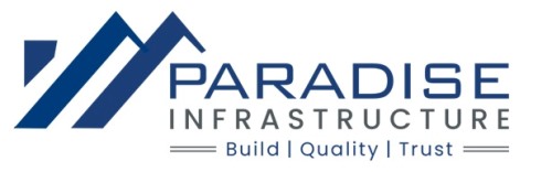 PARADISE INFRASTRUCTURE WITH TAGLINE OF BUILD QUALITY TRUST trademark artwork