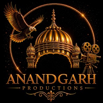 ANANDGARH PRODUCTIONS WITH DEVICE trademark artwork