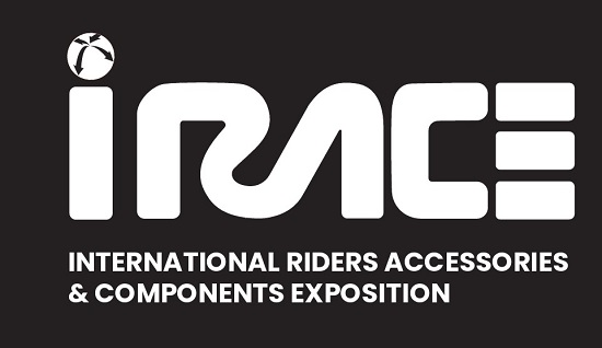 IRACE - INTERNATIONAL RIDERS ACCESSORIES & COMPONENTS EXPOSTION trademark artwork