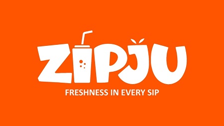 ZIPJU- FRESHNESS IN EVERY SIP trademark artwork