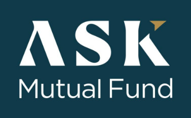 Device of ASK MUTUAL FUND trademark artwork