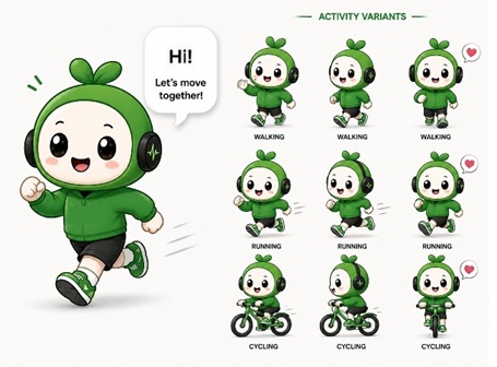 Fitness Character trademark artwork