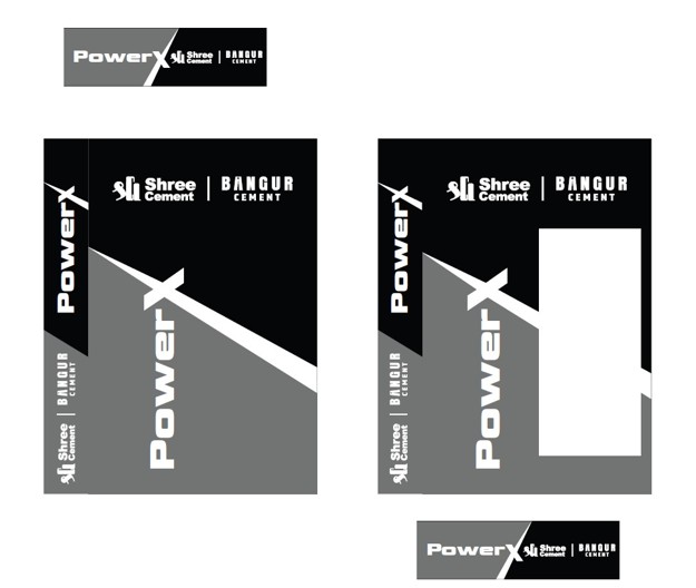 Shree Bangur PowerX Cement trademark artwork