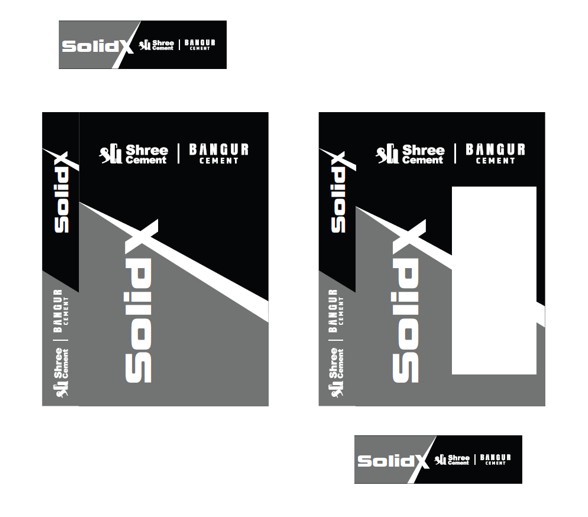 Shree Bangur SolidX Cement trademark artwork