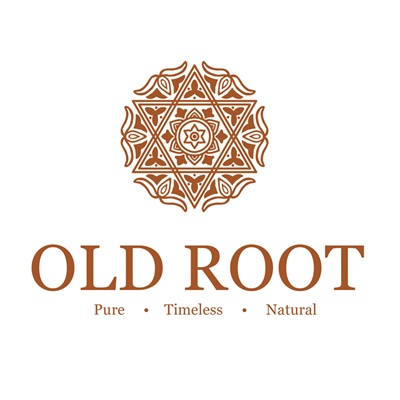 OLD ROOT Pure . Timeless . Natural trademark artwork