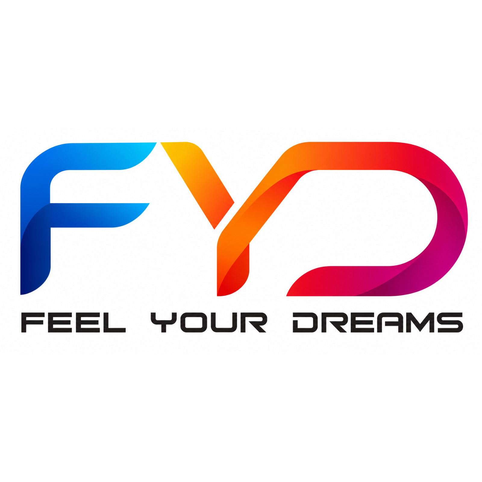 Feel Your Dreams with logo FYD trademark artwork