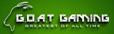 G.O.A.T GAMING trademark artwork