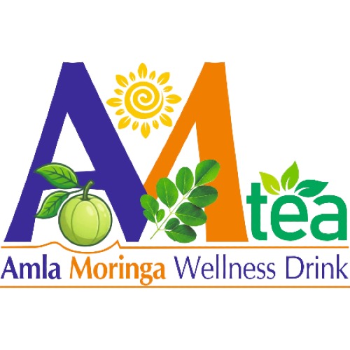 AM tea Amla Moringa Wellness Drink trademark artwork