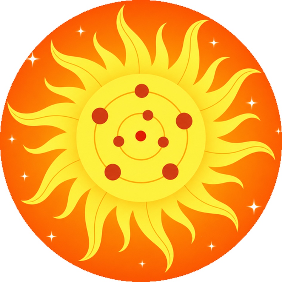 DEVICE OF SUN trademark artwork