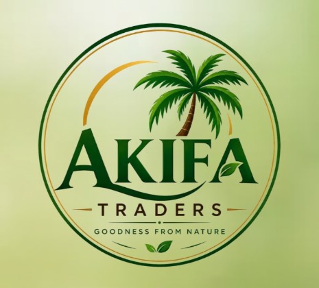 AKIFA TRADERS with tagline GOODNESS OF NATURE with device trademark artwork
