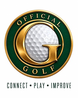 OFFICIAL GOLF - CONNECT. PLAY. IMPROVE trademark artwork