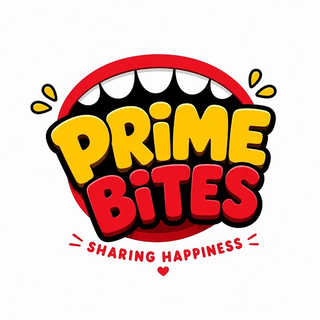 PRiME BiTES SHARING HAPPINESS trademark artwork