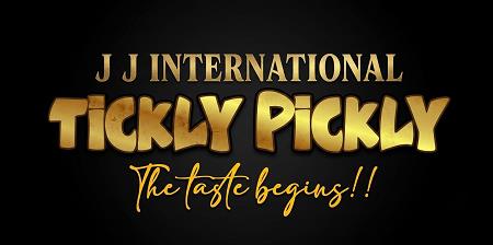 J J INTERNATIONAL TICKLY PICKLY- The taste begins!! trademark artwork