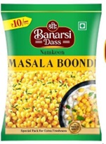 Shri Banarsi Dass Namkeen MASALA BOONDI trademark artwork