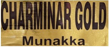 CHARMINAR GOLD MUNAKKA trademark artwork