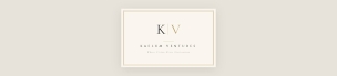 KV KAELUM VENTURES WITH TAGLINE WHERE VISION MEETS DISTINCTION trademark artwork