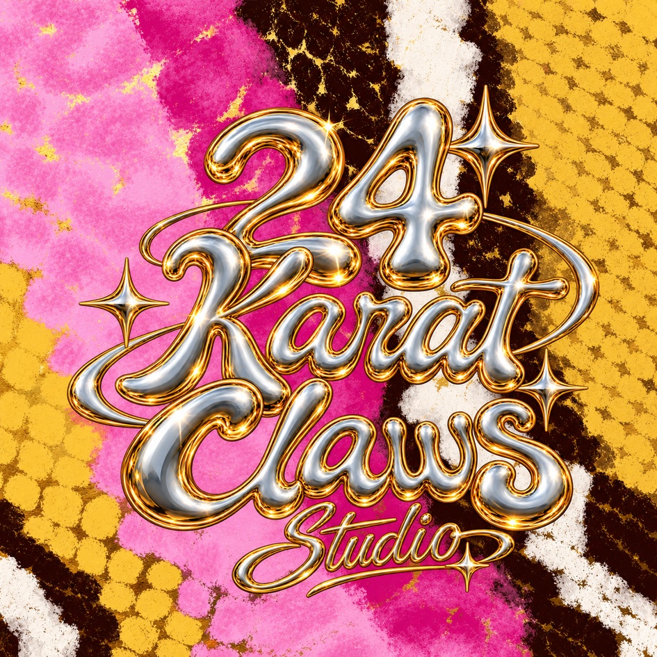 24 KARAT CLAWS STUDIO trademark artwork