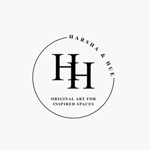 HARSHA & HUE trademark artwork