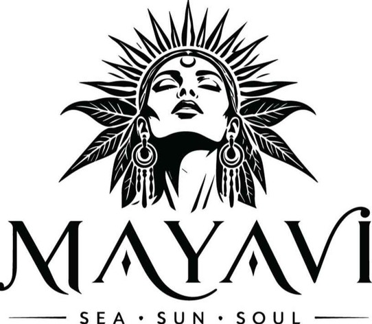 MAYAVI- SEA, SUN, SOUL trademark artwork