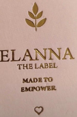 ELANNA-THE LABEL WITH CAPTION MADE TO EMPOWER trademark artwork