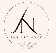 THE ART NOOK [with the device of AN] trademark artwork