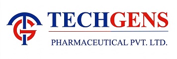 TECHGENS PHARMACEUTICAL PVT. LTD. With Device of TG trademark artwork