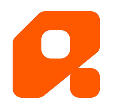 Device of letter R trademark artwork