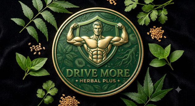 DRIVE MORE HERBAL PLUS trademark artwork
