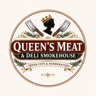 QUEEN'S MEAT & DELI SMOKEHOUSE trademark artwork