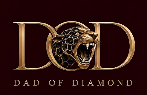 DAD OF DIAMOND WITH DOD LOGO trademark artwork