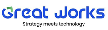 GREAT WORKS – STRATEGY MEETS TECHNOLOGY trademark artwork