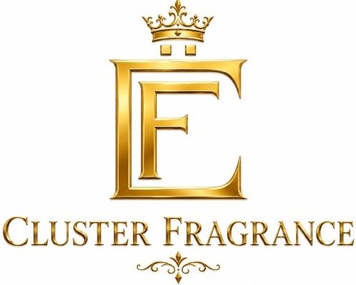CLUSTER FRAGRANCE with device trademark artwork