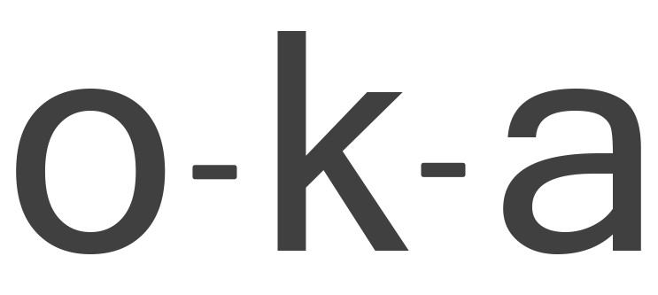 o-k-a trademark artwork