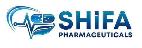 SHIFA PHARMACEUTICALS [WITH THE DEVICE] trademark artwork
