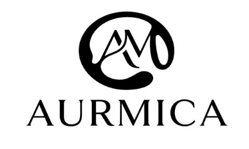 AURMICA WITH THE DEVICE AM trademark artwork