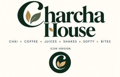 Charcha House with C device trademark artwork