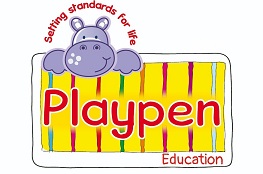 PLAYPEN EDUCATION setting standards for life trademark artwork