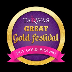 TAQWA'S GREAT GOLD FESTIVAL trademark artwork