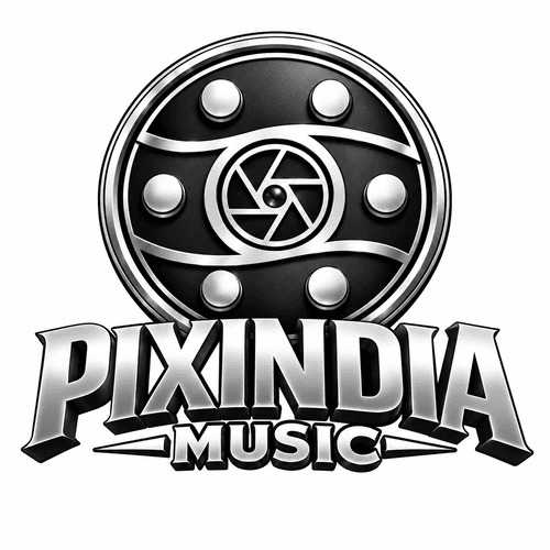 PIXINDIA MUSIC with device trademark artwork