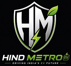 HIND METRO EV DRIVING INDIA EV FUTURE WITH HM DEVICE trademark artwork
