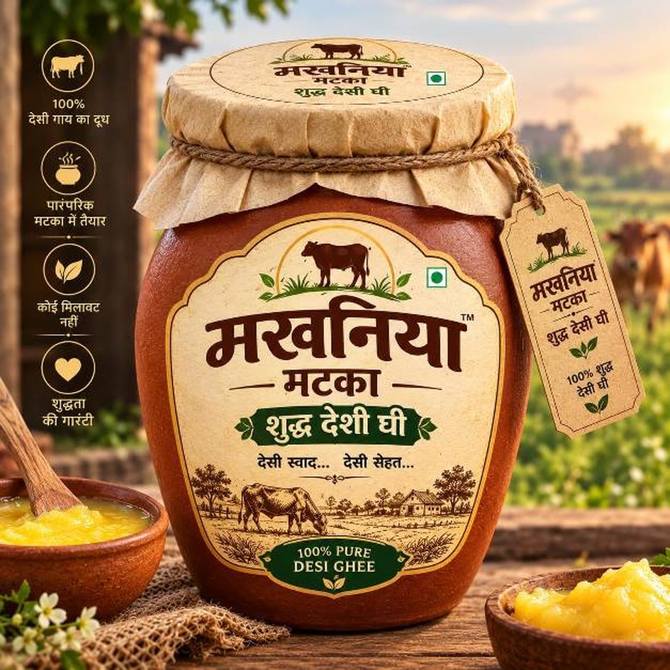 MAKHANIYA MATKA trademark artwork