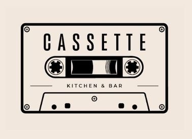 CASSETTE KITCHEN & BAR trademark artwork