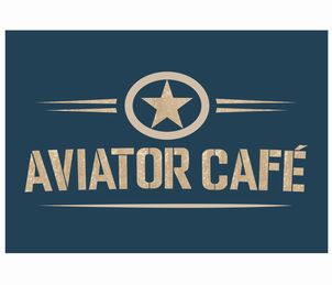 AVIATOR CAFÉ trademark artwork