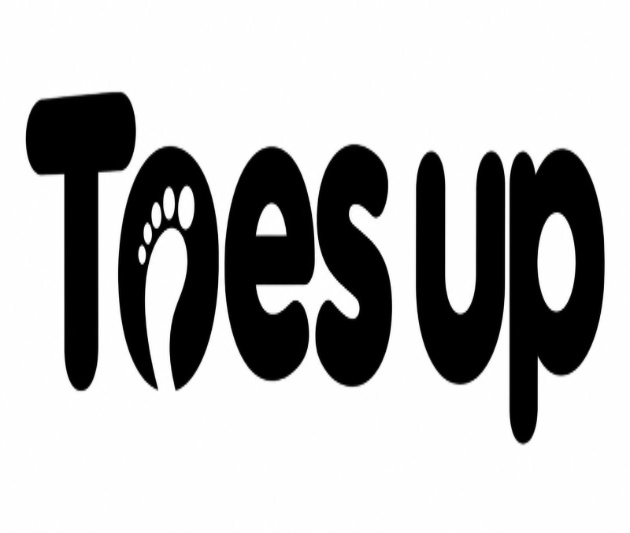 Toes up trademark artwork