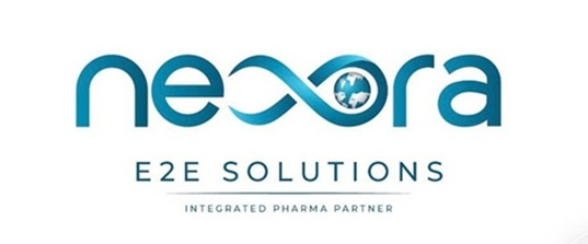 NEXORA E2E SOLUTIONS INTEGRATED PHARMA PARTNER trademark artwork